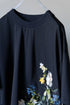 別注【Licht Bestreben】"花柄刺繍Tシャツ"